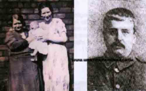 The small woman is Margaret Cameron., Thomas' wife.